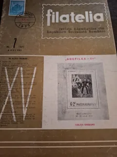 Revista Filatelia  - Nr.7 Iulie 1973 Anul XXII