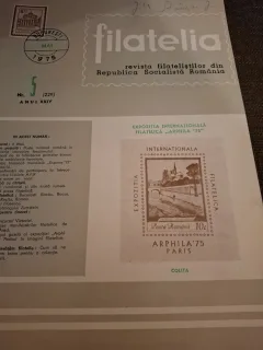 Revista Filatelia - Nr.5 1975 Mai Anul XXIV