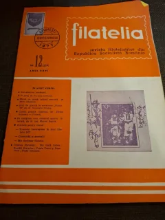 Revista Filatelia -  Nr.12 Decembrie 1977 Anul XXVI