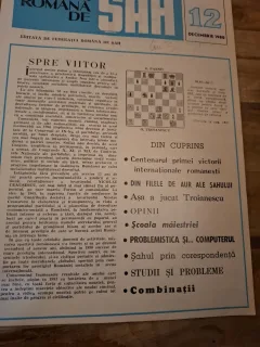 Revista Romana de Sah - Nr.12 1980 Decembrie
