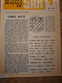 Revista Română de Șah - Nr.7 1983 Iulie