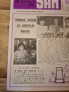 Revista Romana de Şah - Nr.5 1985 Mai