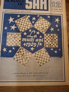 Revista Română de Şah - Nr.12 1988 Decembrie