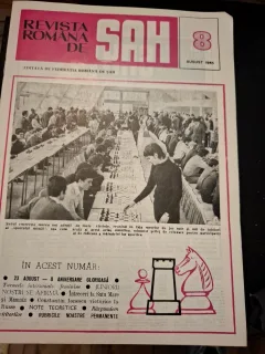 Revista Română de Șah - Nr.8 1985 August