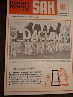 Revista Română de Șah - Nr.8 1986 August