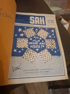 Revista Română de Șah - Anul 1988 Nr.1-12 (Coligat)