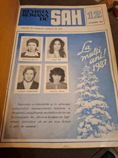 Revista Română de Șah - Anul 1986 Nr.1-12 (Coligat)