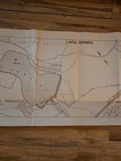 Harta Laculului Cernica (Pl.XIII) - Marvan S.A.R.