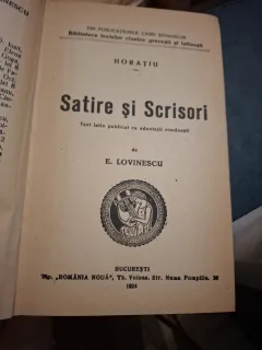 Satire și Scrisori - E. Lovinescu