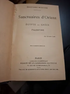 Sanctuaires d Orient - Édouard Schuré