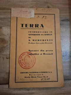Terra - S. Mehedinti