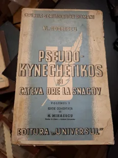 Pseudo-Kyneghetikos și câteva ore la Snagov - Al. Odobescu