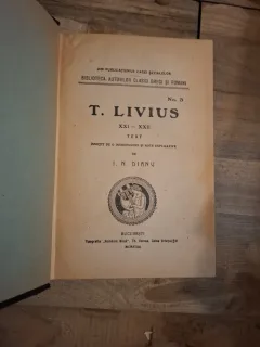 T. Livius XXI – XXII - I. N. Dianu