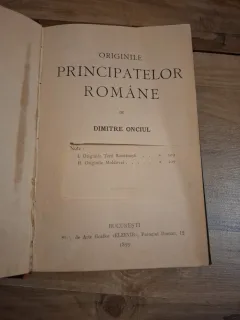 Originile Principatelor Române - Dimitre Onciul