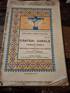 Cântări corale pe ambele muzici pentru parohiale si popor - Păr. Diacon I. Mardale sub calauzirea si binecuvantarea P.S.Episcop D.D.Vartolomeu