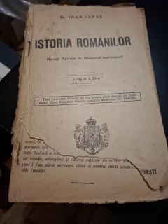 Istoria Românilor (editia IV-a) - Dr. Ioan Lupaș