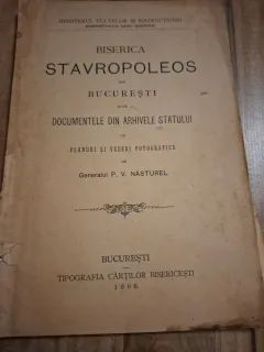 Biserica Stavropoleos din București - Generalul P. V. Năsturel