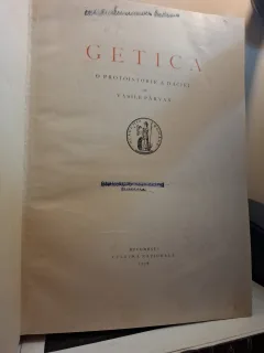 GETICA - Vasile Pârvan