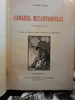 Canarul mizantropului (Ex-Libris Dragos Morarescu) - V. Demetrius