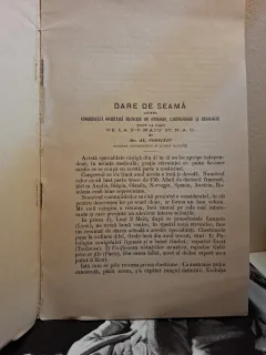 Dare de seamă asupra congresului societatei franceze de otologie,laringologie si rinologie tinut la Paris de la 2-5 Maiu St.N.A.C. - Dr. Al Costiniu