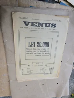 Revista Venus - nr 6-7, 30 octombrie 1921