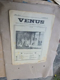Revista VENUS -  nr 4, 9 octombrie 1921