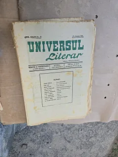 Universul Literar - nr 27, 15 august 1920