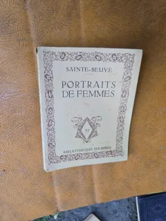 Portraits de femmes - Sainte-Beuve