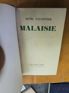 Malaisie - Henri Fauconnier
