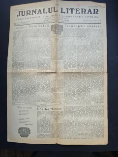 Ziarul Jurnalul Literar No. 44/Anul I - Director G. Călinescu