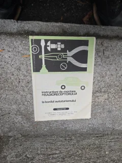 Instruțiuni de montare a radioreceptorului Lira la bordul autotorismului Dacia 1300 - Tehnoton