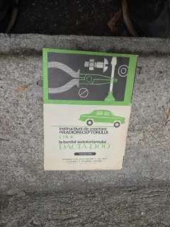 Instructiuni de montare a radioreceptorului Lira la bordul autovurismului Dacia 1300 - Tehnoton