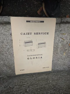 Caiet Service Radio receptor Gloria S720T