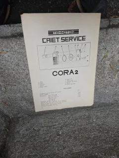 Caiet Service radioreceptor Cora 2