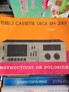 Stereo Cassette Deck EM 2001, instructiuni de folosire