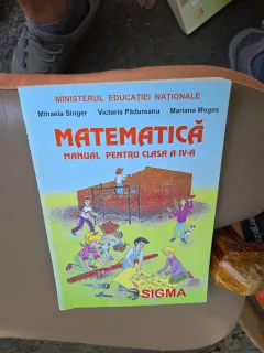 Matematică, manual pentru clasa a IV-a - Mihaela Singer, Victoria Pădureanu, Mariana Mogoș