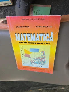 Matematică, manual pentru clasa a VI-a - Tatiana Udrea - Tatiana Udrea, Daniela Nițescu