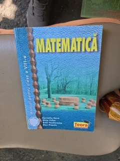 Matematică, manual pentru clasa a VIII-a  - Corneliu Savu, Gina Caba, Emil Teodorescu, Dan Popoiu