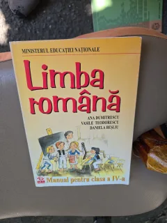 Limba română, manual pentru clasa a IV-a- Ana Dumitrescu