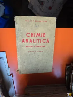 Chimie analitică - Prof. N. P. Crasovschi