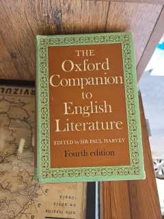 The Oxford Companion to English Literature - Sir Paul Harvey