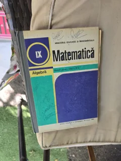 Matematică IX - Ministerul Educației și Învățământului