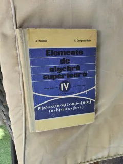 Elemente de algebra superioară pentru anulk IV - A. Hollinger, E. Georgescu-Buzău