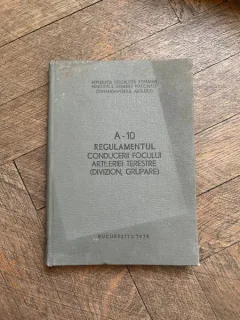 A-10 regulamentul conducerii focului artileriei terestre (divizion, grupare)