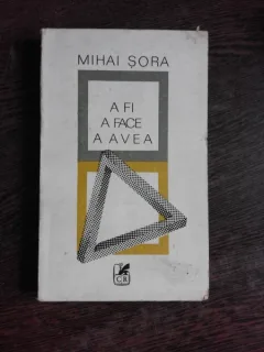 A FI, A FACE, A AVEA - MIHAI SORA