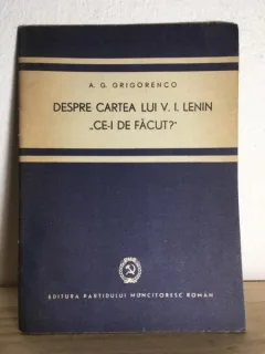 A. G. Grigorenco - Despre Cartea lui V. I. Lenin