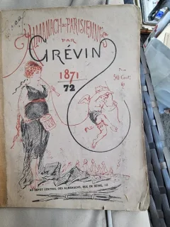 A. Grevin, Adrien Huart - Almanach des Parisiennes 1871