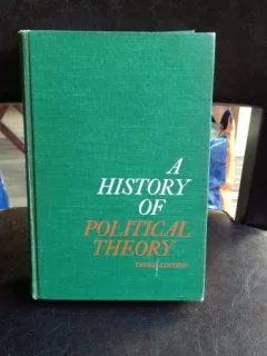 A HISTORY OF POLITICAL THEORY - GEORGE H. SABINE