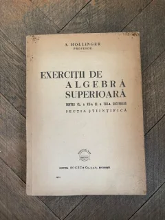 A. Hollinger - Exercitii de algebra superioara
