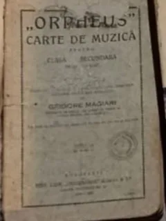 A. L. Ivela - Orpheus. Carte de Muzica